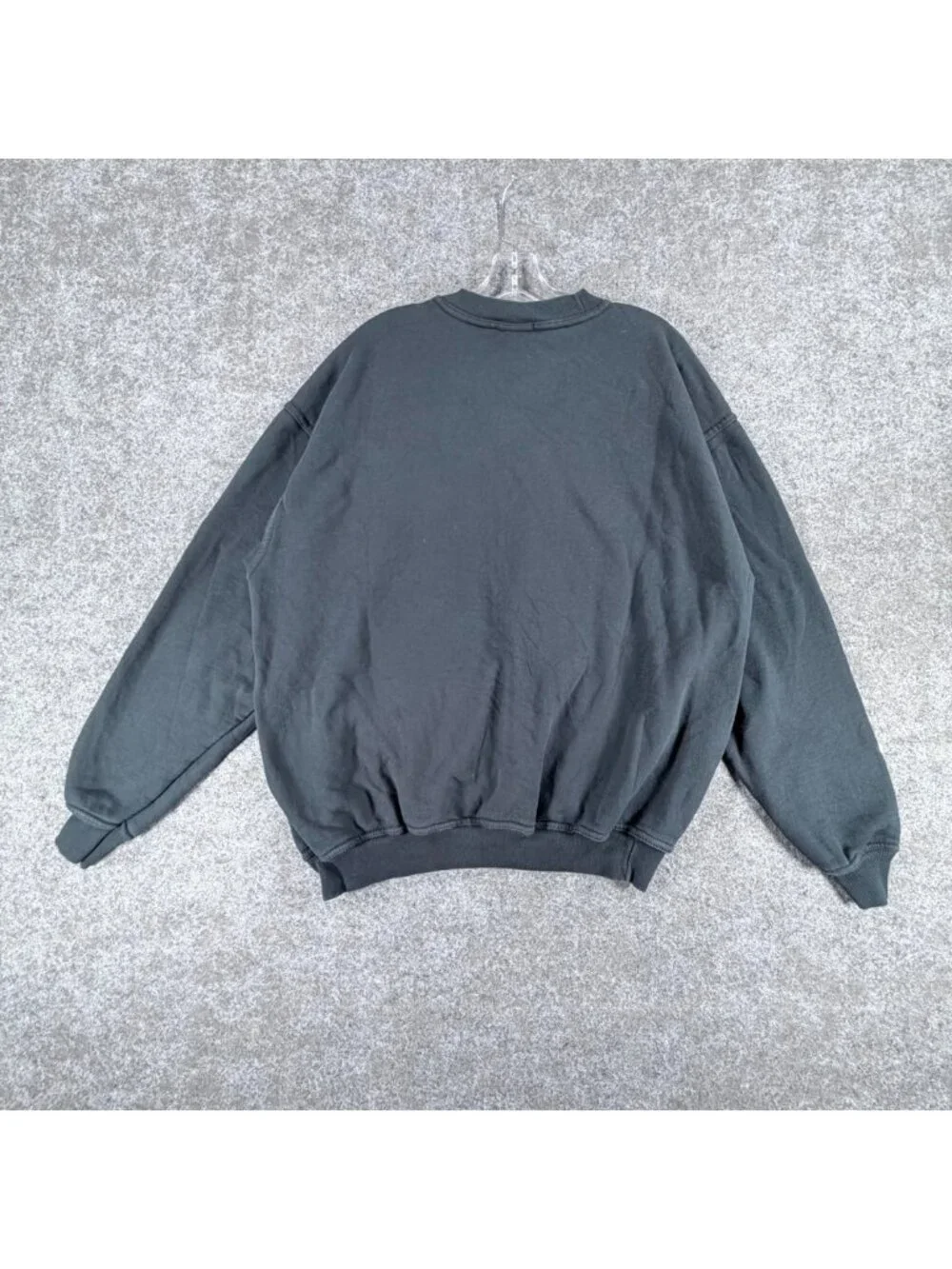Vintage Jerzees‎ Z Class Sweatshirt Mens XL Charcoal Gray W.E.A.U. Embroidered